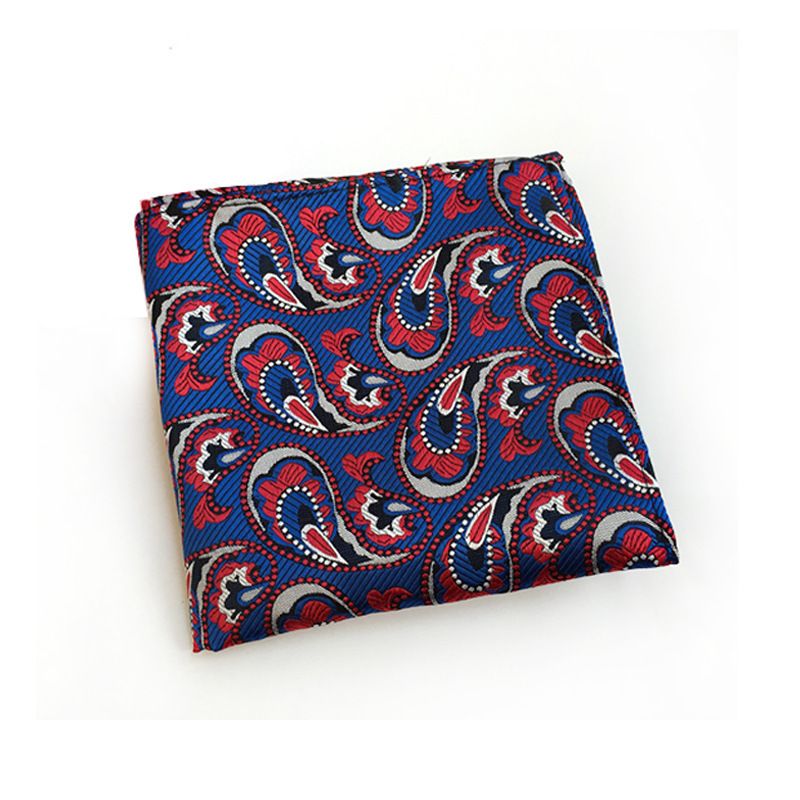 Trendy Men/'s Handkerchief Silk Hanky Pocket Square Paisley Wedding Party