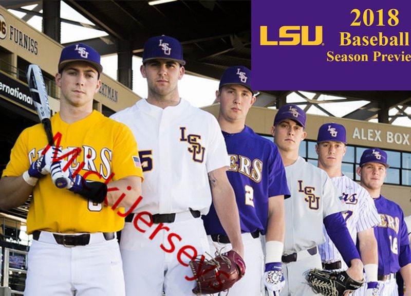 custom lsu baseball jersey