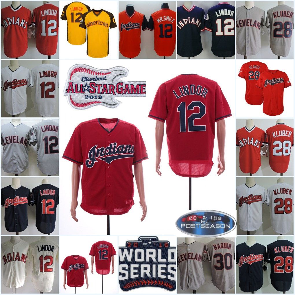 francisco lindor jersey 2018