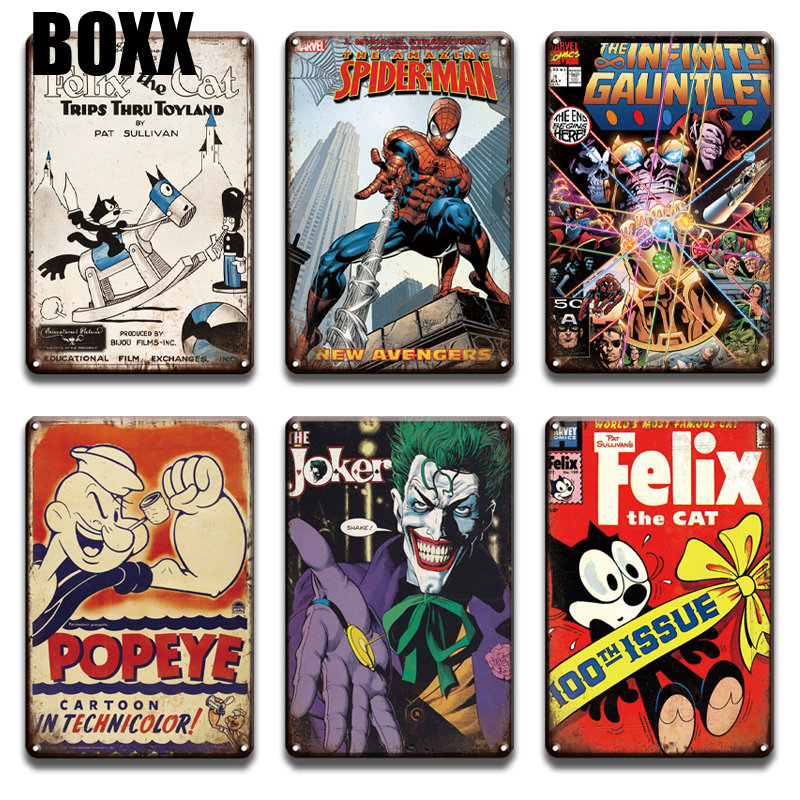 KUSTOM FACTORY Plaque Acier Joker Comics