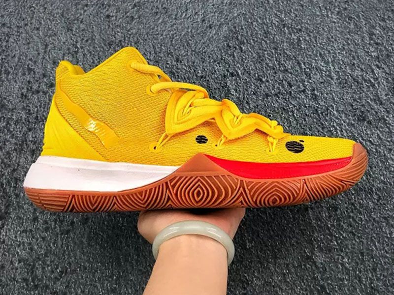 kyrie 5 yellow black