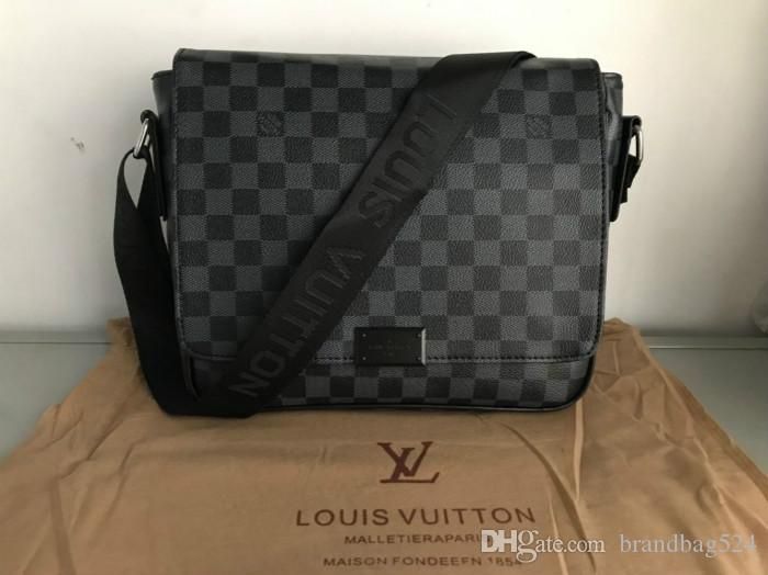 administración una vez Impotencia Louis Vuitton bandolera bolsa de Top bolsas hombres de moda de calidad  mensajero caliente clásico con