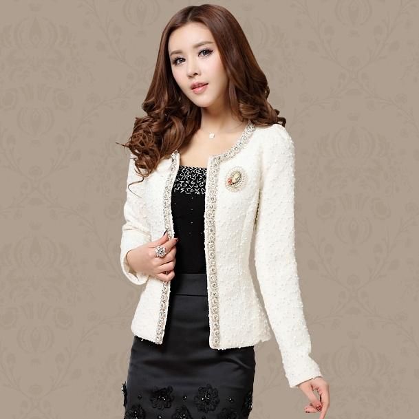 white short coat