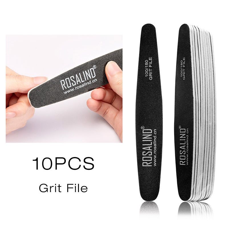 10PCS Grit File