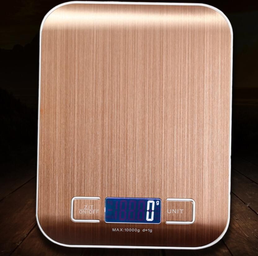 Digital Scale 40kg 10g Portable Electronic Scales  Stainless Steel 304  Balance - Weighing Scales - Aliexpress