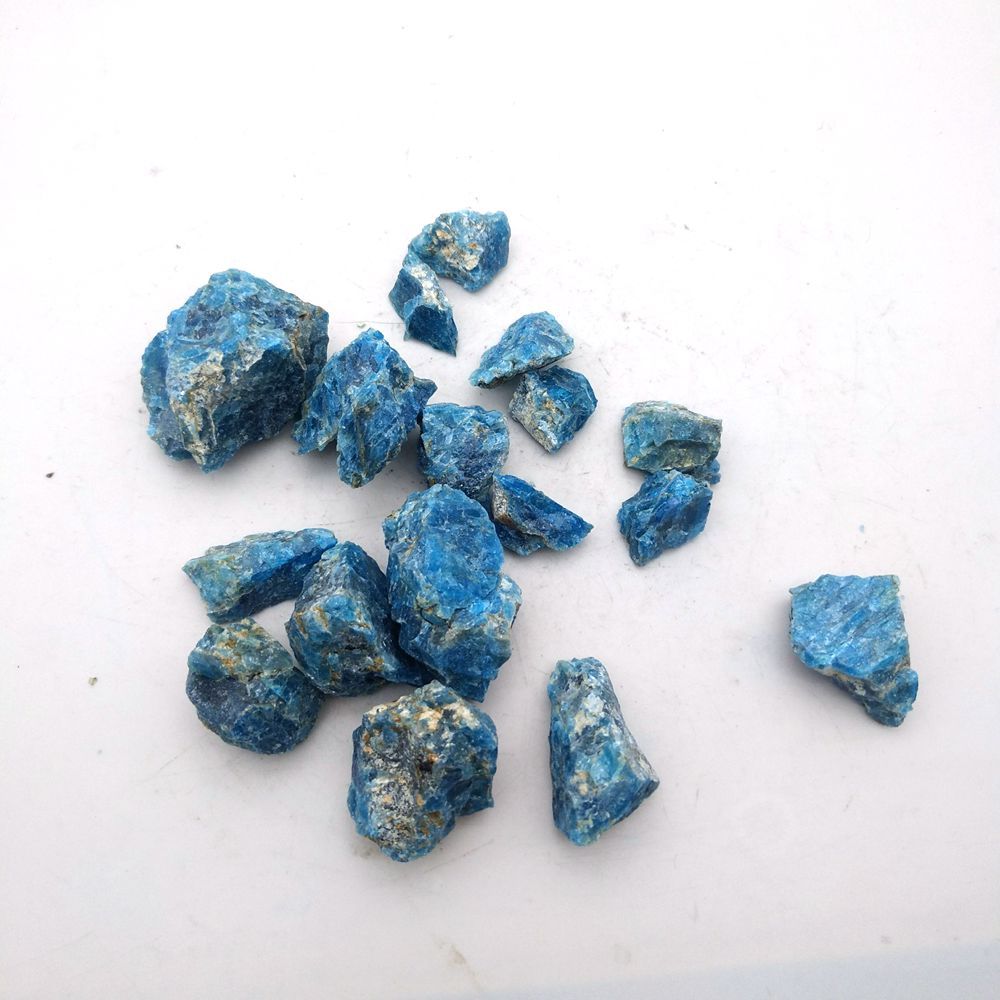 100G Natural Azul Turquesa-áspero piedra suelta granos de espécimen