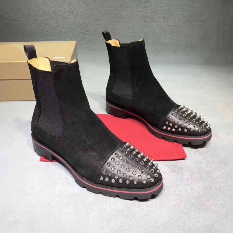 chelsea boots red bottom