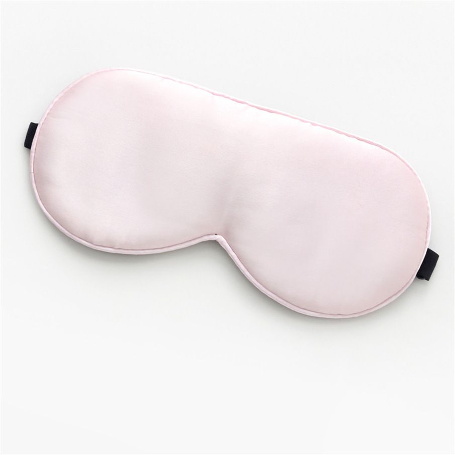 100 Silk Soft Sleep Eye Mask Sleeping Travel Eyewear Masks Bandage Eye