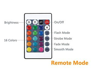 16 color Remote Mode