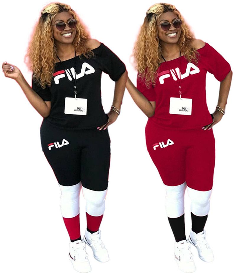 plus size fila sweat suit