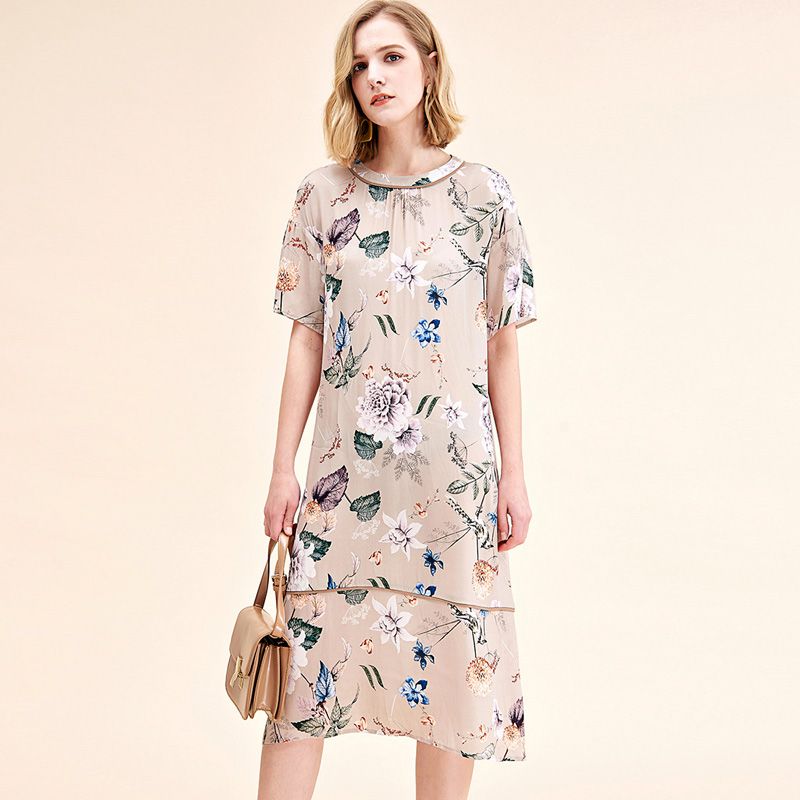 sun dresses with short sleeves