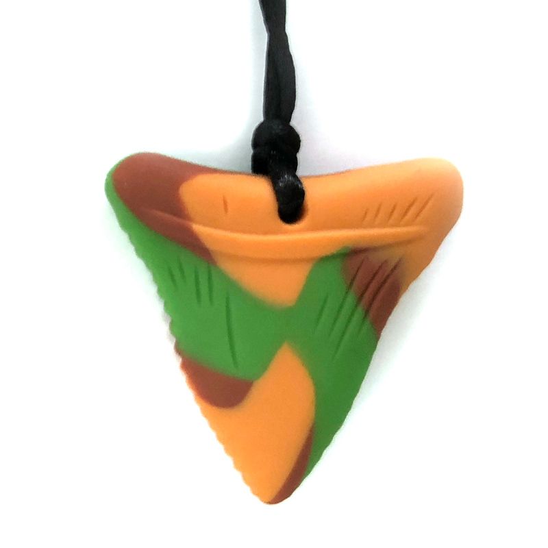 shark tooth chew necklace