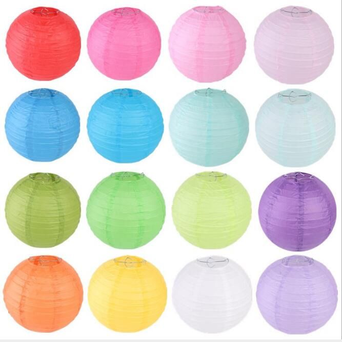 how to make a round chinese lantern