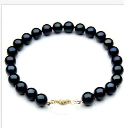 black pearl bracelet