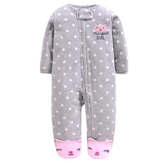 cat print baby clothes