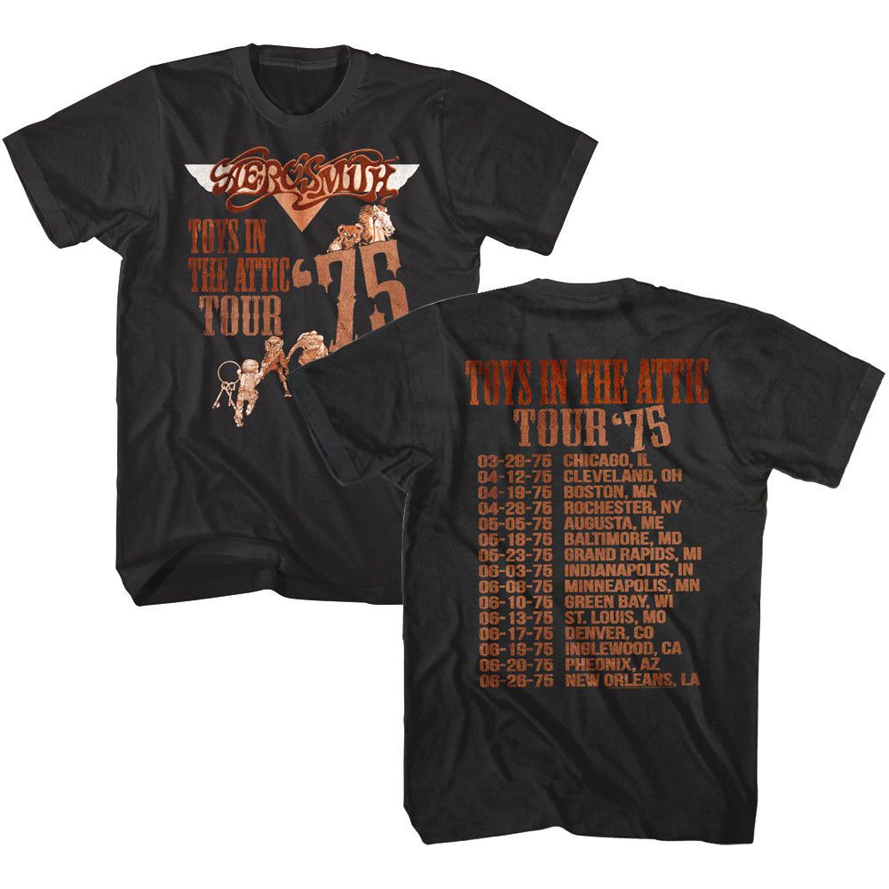 aerosmith toys in the attic t shirt