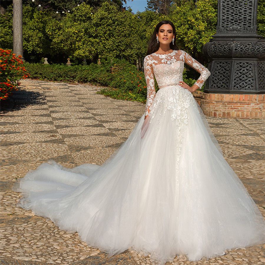 beautiful modest wedding dresses