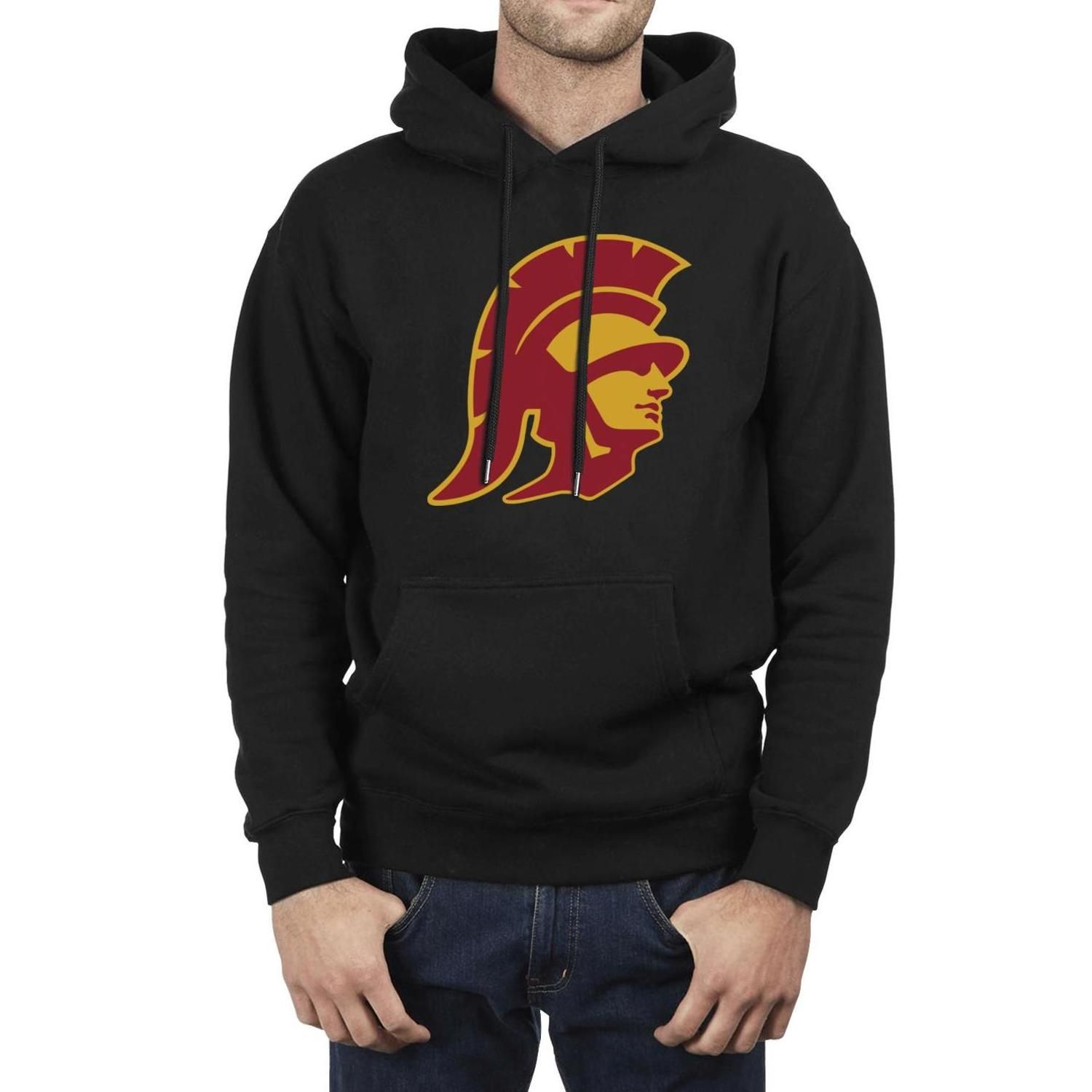 usc white moletom com capuz