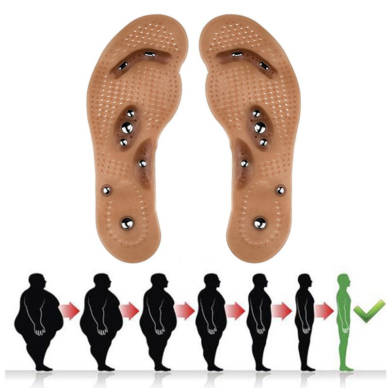 Foot Care Cushion Slimming body Gel Pad Therapy new massaging cushion massager Magnetic Insoles