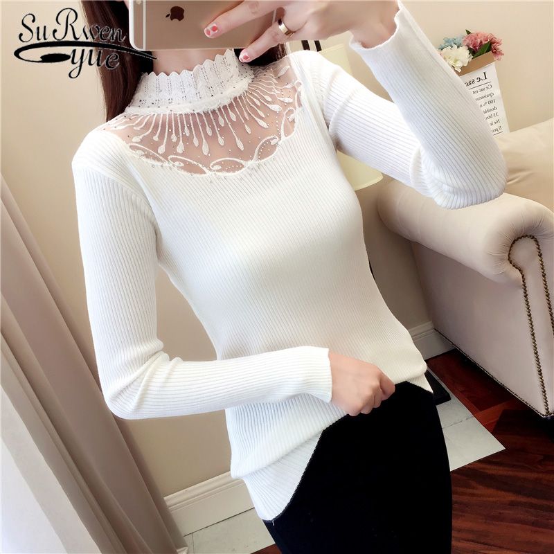 ladies white sweaters