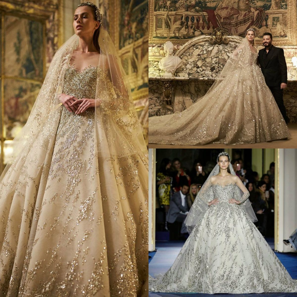 luxury wedding dresses 2019