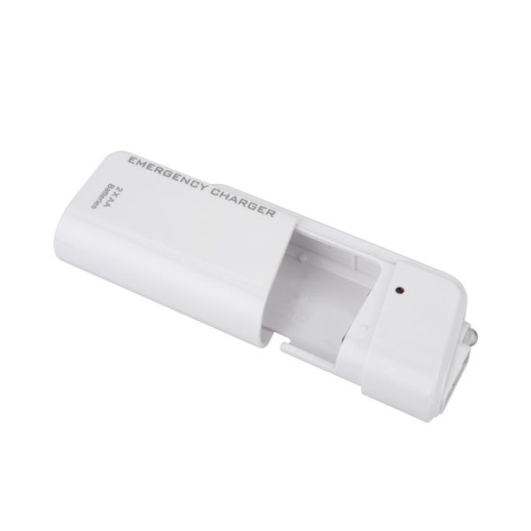 Travel Emergency AA Battery Power Bank External Backup Battery Charger