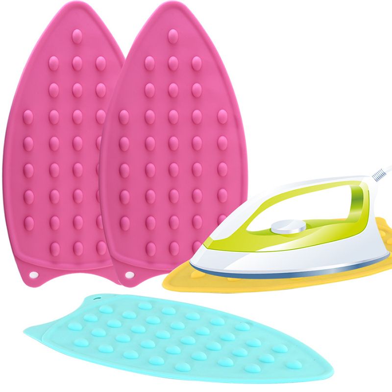 Silicone Iron Hot Protection Rest Pad Mat Rest Ironing Insulation Pad Boards Safe Surface Iron