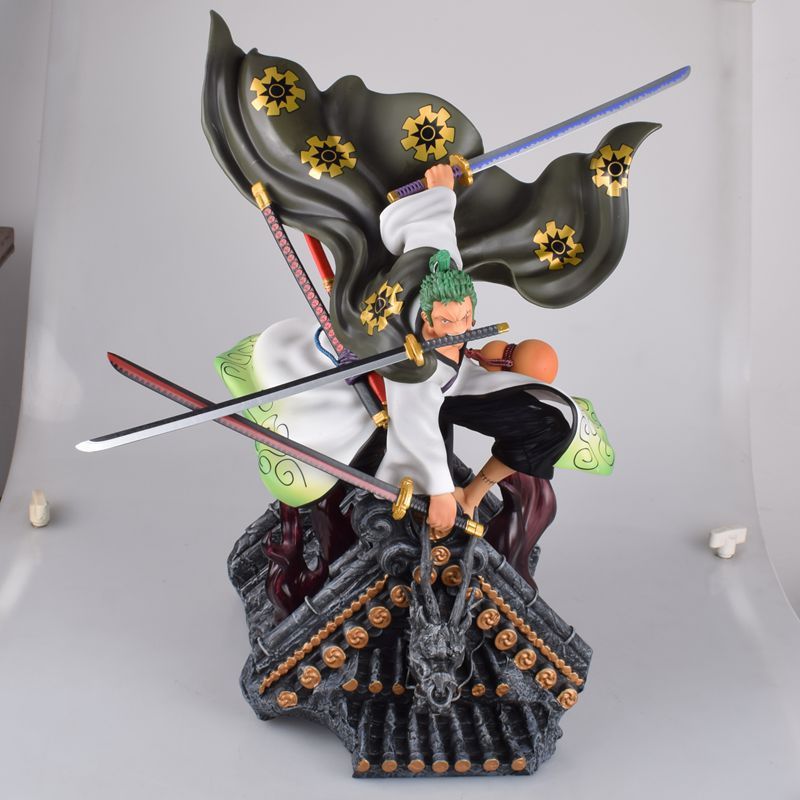 Action Toy Figures Online Sale Anime One Piece Land Of Wano Country Roronoa Zoro Ver Pvc Action Figure Collection Model Toys Dhgate Com