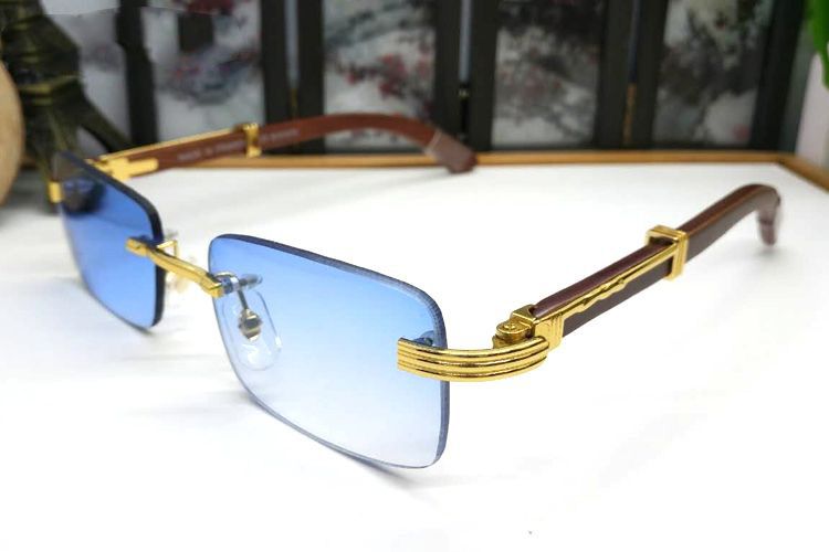 Francia Design Uomo Occhiali Senza Montatura Occhiali In Legno Di Corno Di  Bufalo Occhiali Da Sole Di Marca Occhiali Da Vista Da Donna In Legno Dorato  Montature Occhiali Da 21,15 € | DHgate Italy