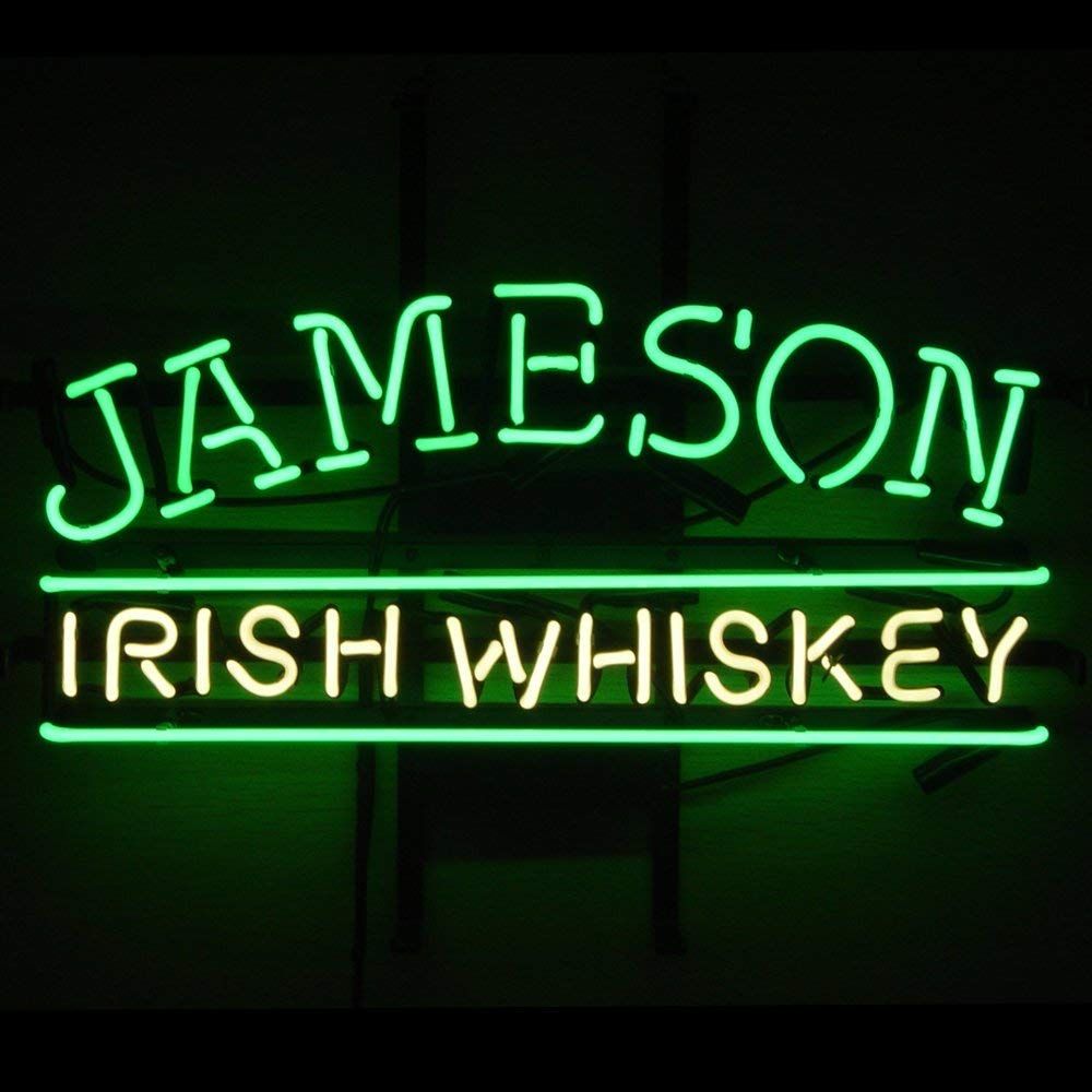 2020 Jameson Irish Whiskey Neon Sign Bar Pub Neon Sign