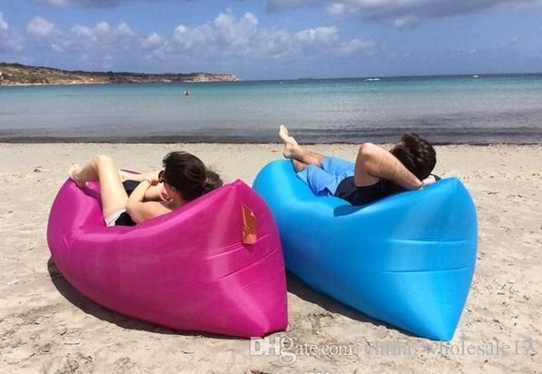 2019 Lazy Inflatable Sofa Camping Outdoor Air Sleep Sofa Banana