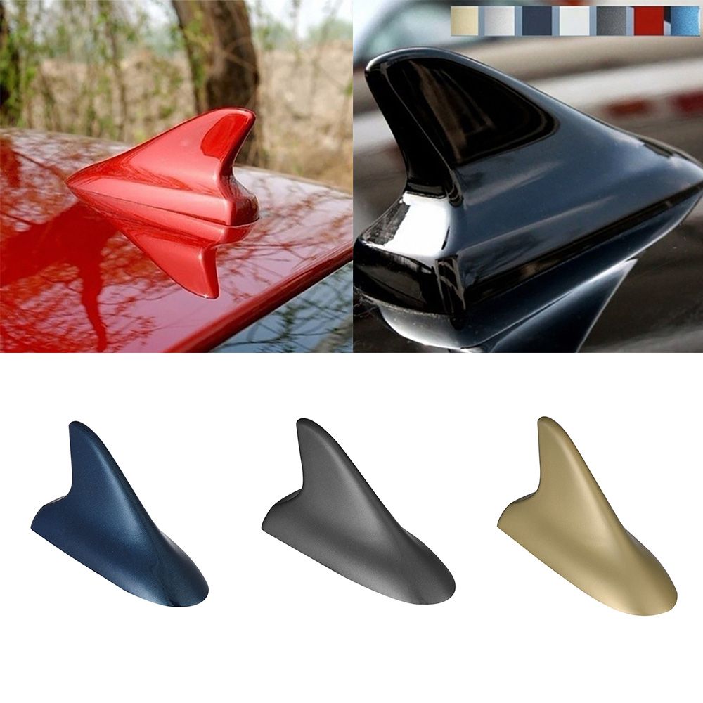 New Universal Black Car SUV Decor Dummy Shark Fin Antenna Roof Aerial New Universal Black Car SUV Decor Dummy Shark Fin Antenna Roof Aerial