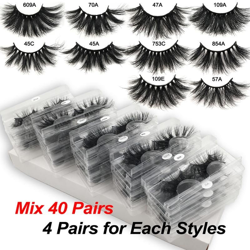 40 pairs mix style