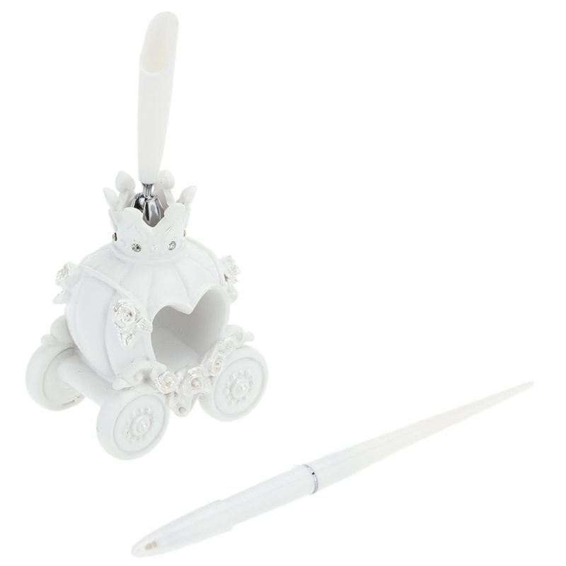 Romantic Wedding Accessory Wedding Pen And Pumpkin Carriage
