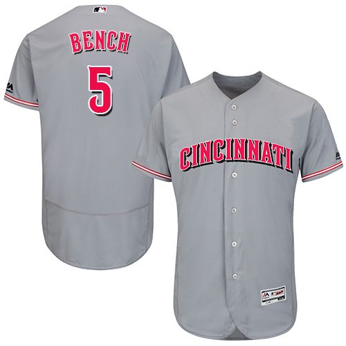 2020 Custom Mens Women Youth Cincinnati Reds 5 Johnny Bench Grey Mlb Flexbase Authentic Collection Stitched Baseball Jersey From Nfl Jerseysone02 24 36 Dhgate Com