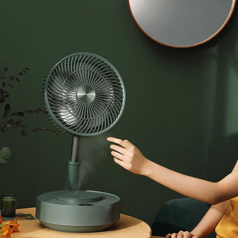 electric fan with humidifier
