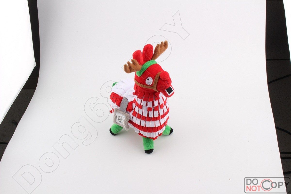 fortnite christmas llama plush