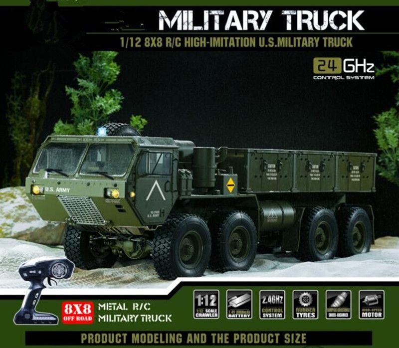 camion militar rc