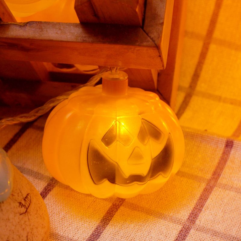 Acheter Pas Cher Vente Chaude Halloween Citrouille Lanterne En Plastique Skull String Light Led Citrouille Bat Spider Lights Halloween Decor De Vacances En Gros Du 6 91 Fr Dhgate