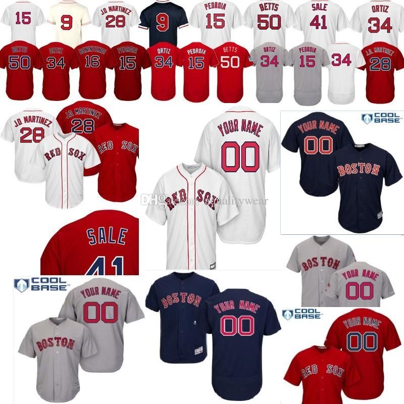 red sox jersey personalized