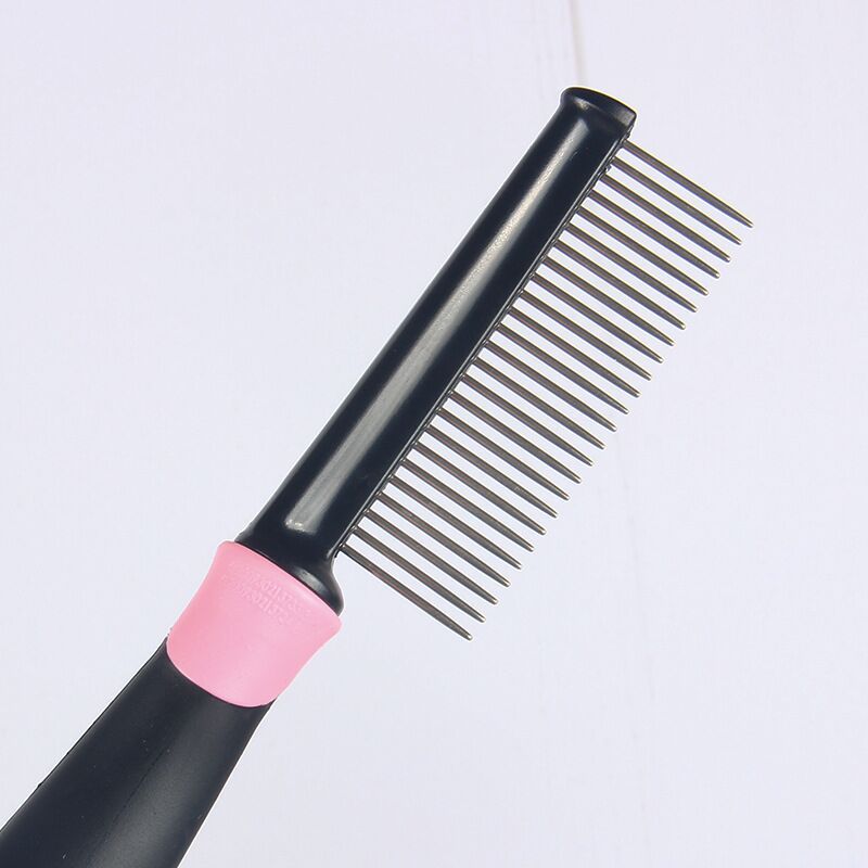 2019 Stainless Steel Single Row Comb Pet Brush Dog Cat Comb Hair