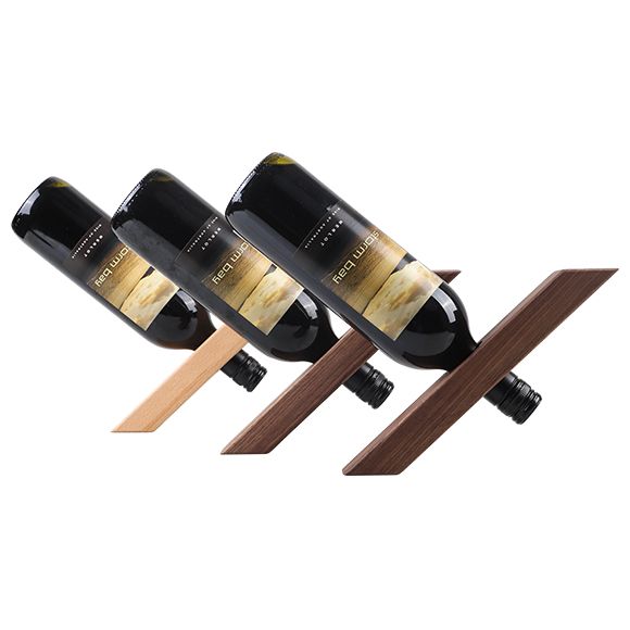 Compre La Decoracion De Madera Vino Equilibrado Soporte Para