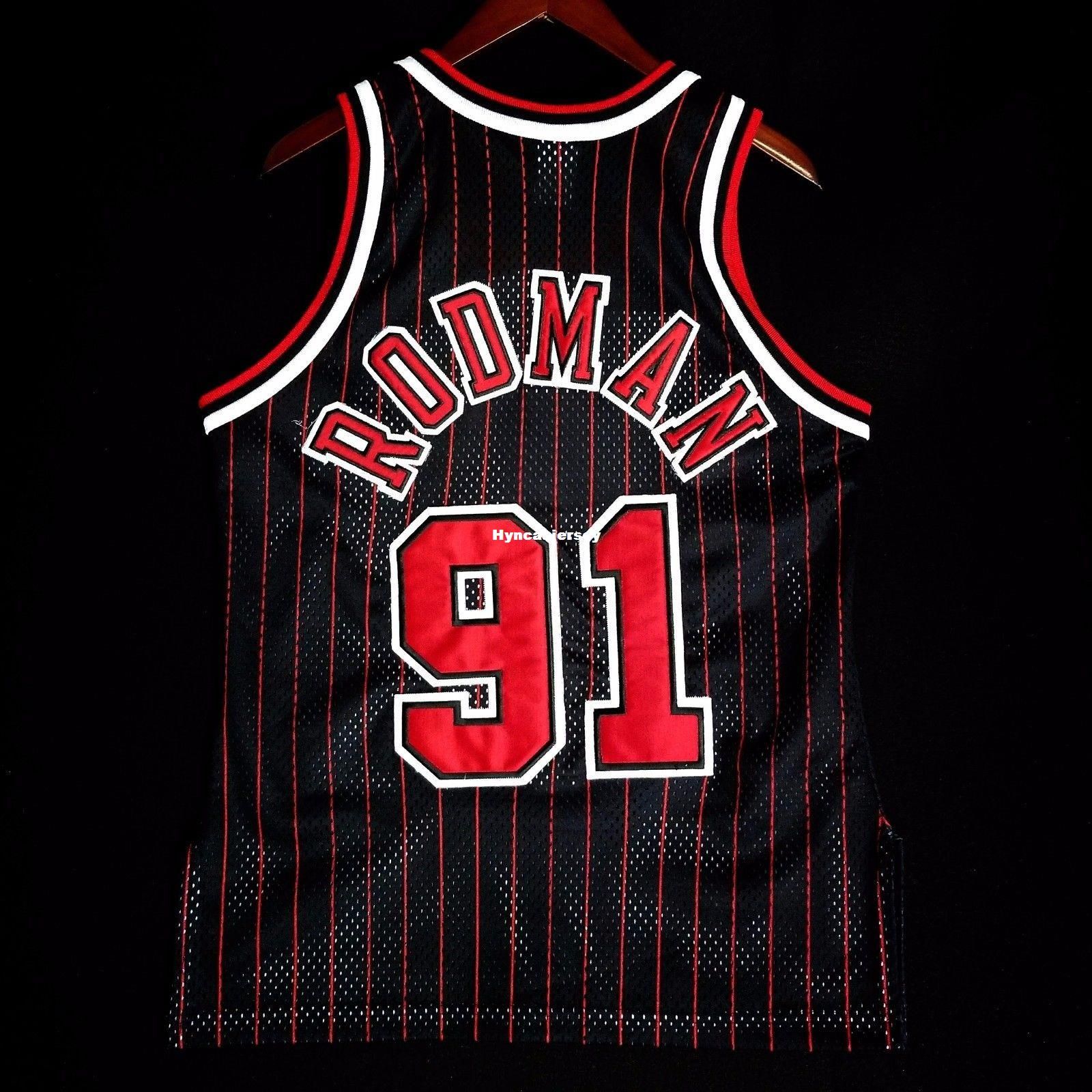 champion dennis rodman jersey