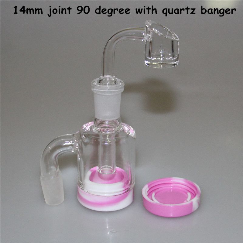 14-14mm 90 degree with quartz banger