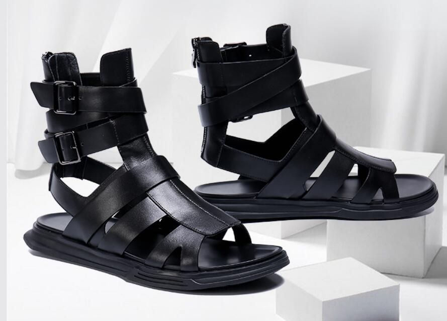 Melhor Nova Moda Verão Mens Roman Shoes Sandálias Gladiador Designers  Sandálias De Praia Confortável Masculino Ao Ar Livre Preto Casual Homens  Sandálias A $534,54 | DHgate.Com