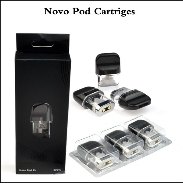 Novo Pod Kit Vape Cartridges Replacement 2ml Refillable Empty 1.2ohm 1
