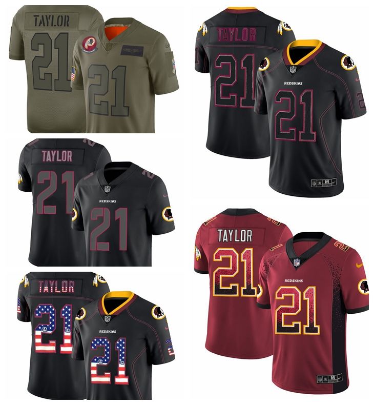 black washington redskins jersey