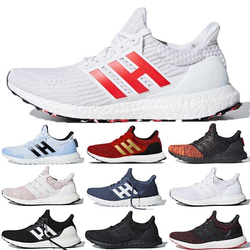 ultra boost red stripes