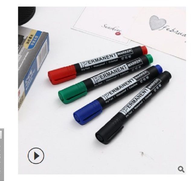 Wholesale 2020 Hot Sale Office Writing Marker Oil Waterproof Marker 10 Box  Fiber Carbon Single Head Markers From Wholesale Cngoods, $4.03