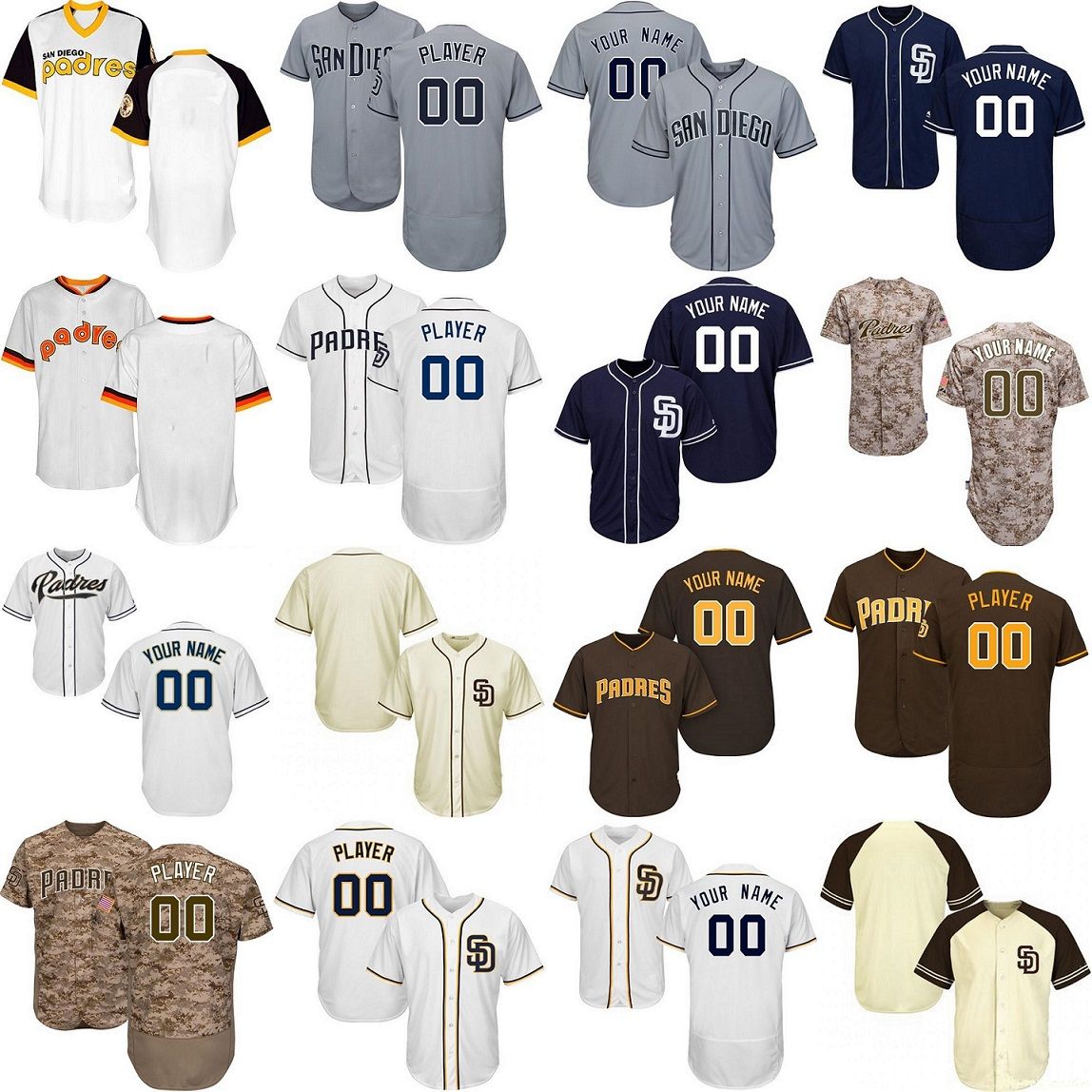 padres personalized jersey